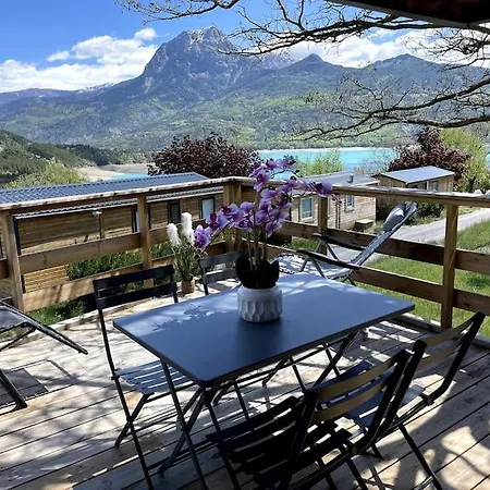 Mobil-Home Baie Saint-Michel, Serre-Poncon Chorges Exterior photo